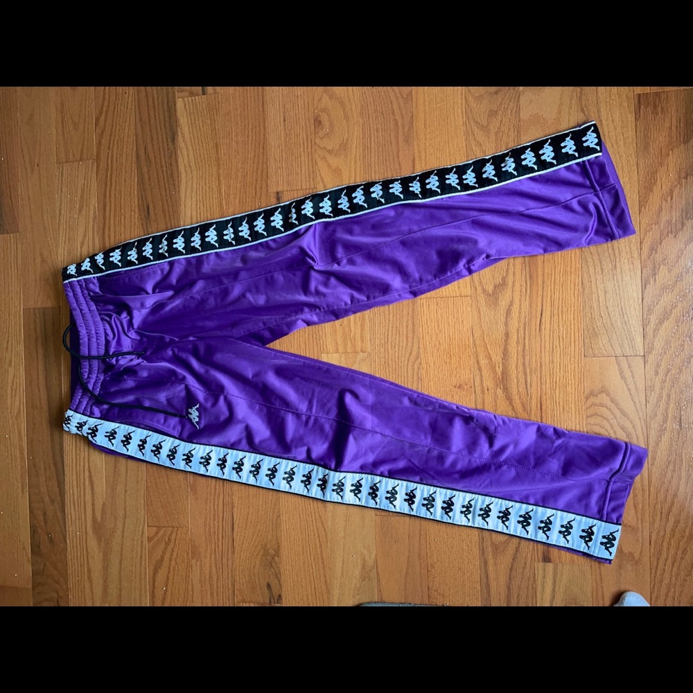 RARE KAPPA Purple Track Suit Pants